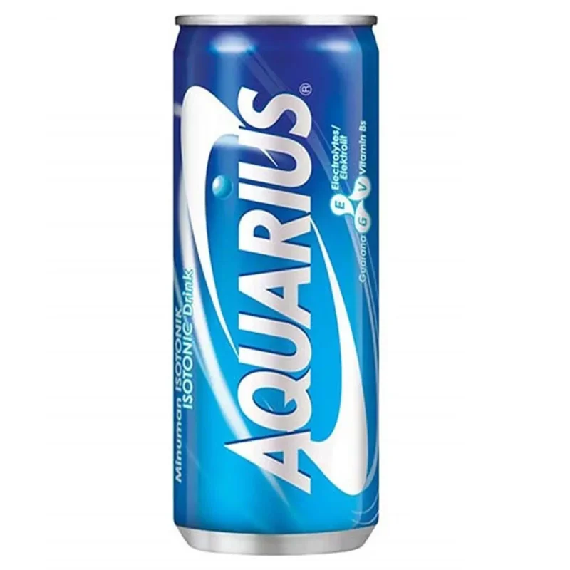 Aquarius Isotonic Drink, កំប៉ុង 330មីល្លីលីត្រ