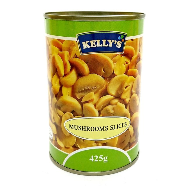 Kelly's Mushrooms in Slices