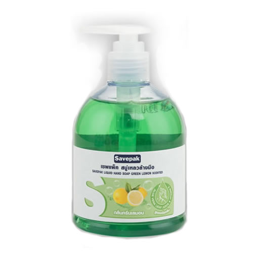 Liquid Hand Soap - Greem Lemon (Savepak)