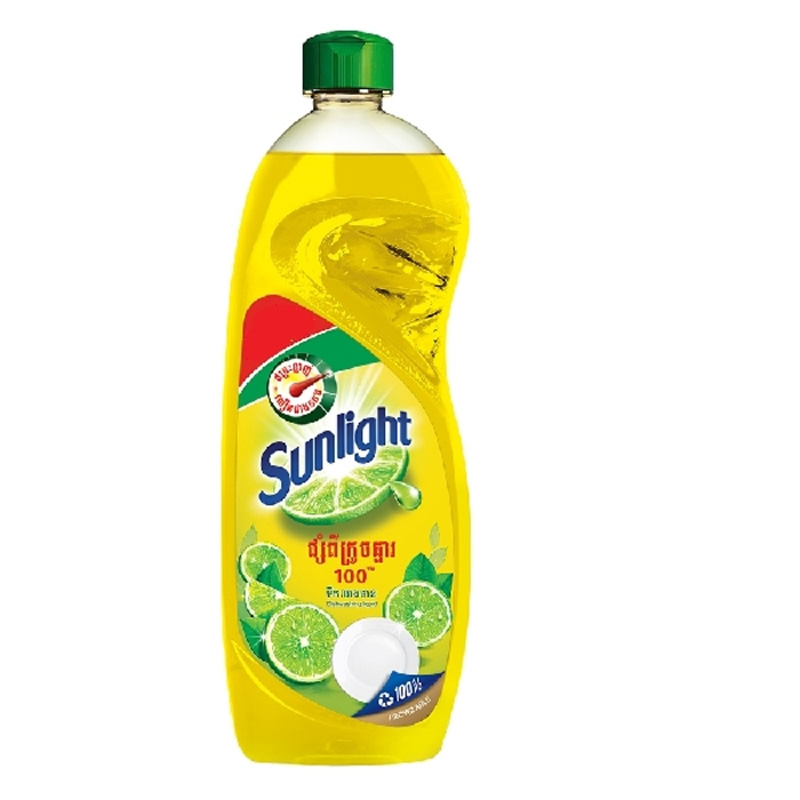 Líquido para lavar platos Sunlight Limón, 1 botella de 380 ml